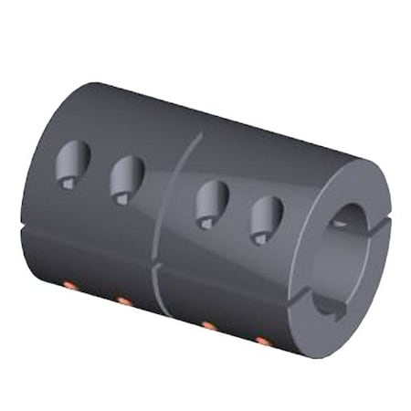 Rbc Clamp Coupling, Two-Piece Clamping Couplings Recessed Screw 2CC-Series 2CC-125-125-KW